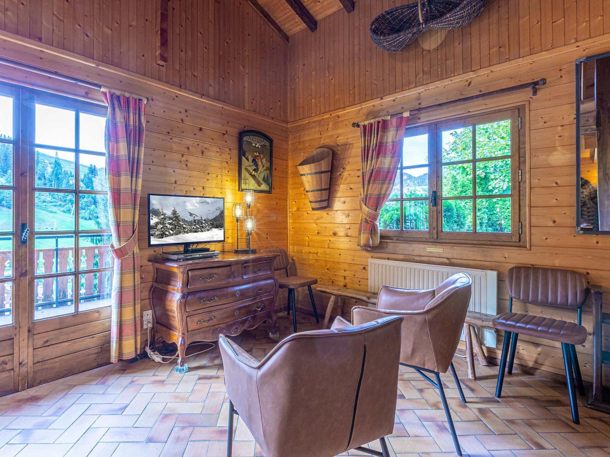 Chalet 8 Pers, Proche Pistes, 3***, Balcon, Cheminee - Fr-1-304-243 Villa La Clusaz Buitenkant foto